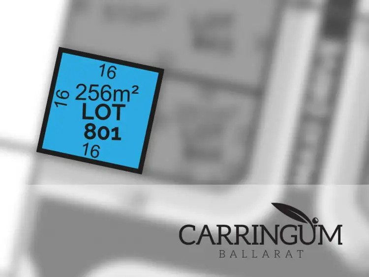 Main view of Homely land listing, Carringum/Lot 801 Anglesea Street, Winter Valley VIC 3358