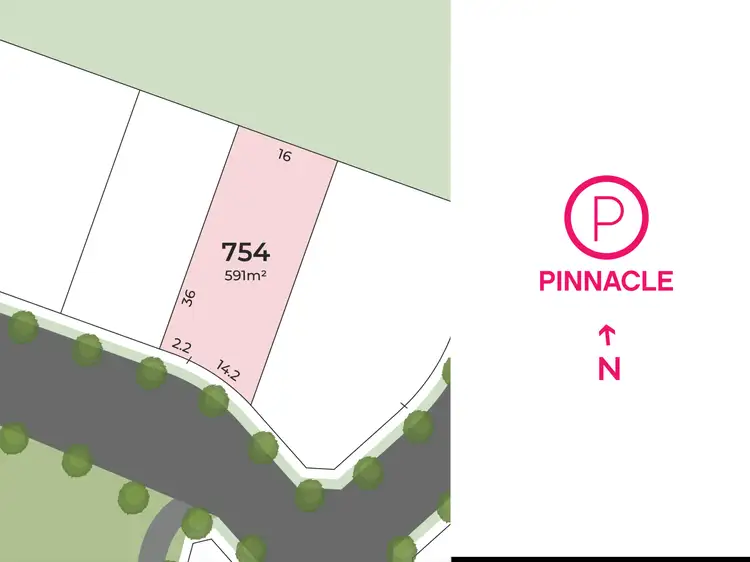 Main view of Homely land listing, LOT Pinnacle, Lot 754 Cadillac Way, Smythes Creek VIC 3351