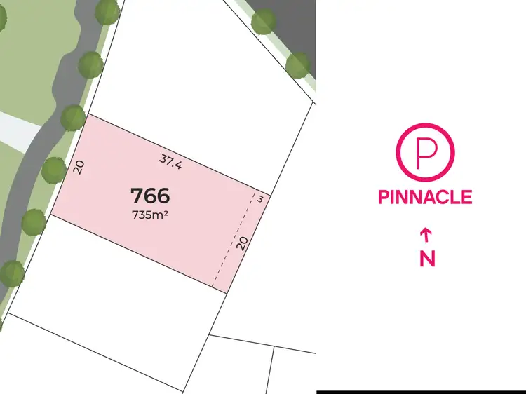 Main view of Homely land listing, LOT Pinnacle, Lot 766 Lagonda Lane, Smythes Creek VIC 3351