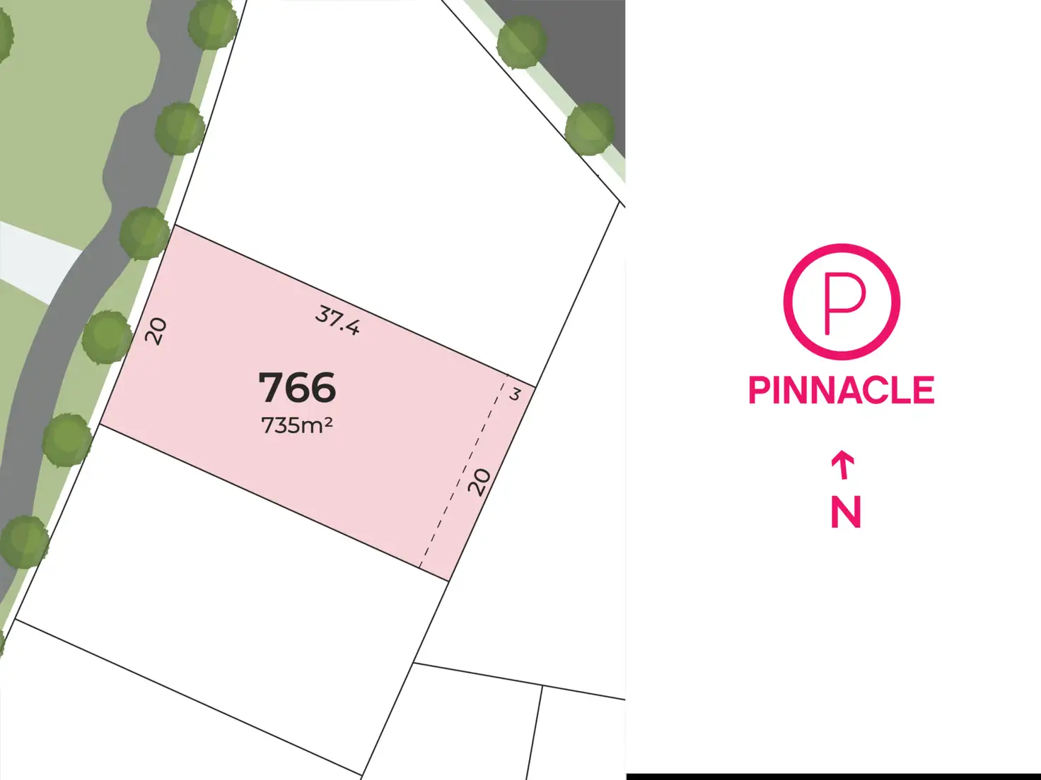 Main view of Homely land listing, LOT Pinnacle, Lot 766 Lagonda Lane, Smythes Creek VIC 3351