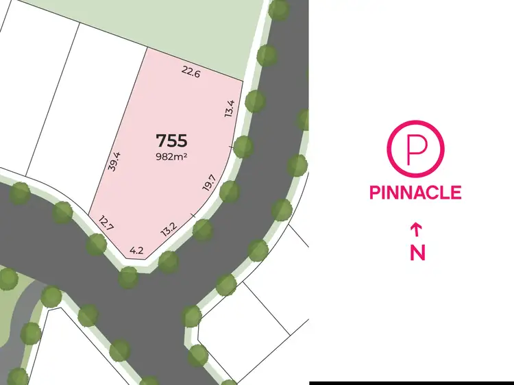 Main view of Homely land listing, Pinnacle/Lot 755 Cadillac Way, Smythes Creek VIC 3351