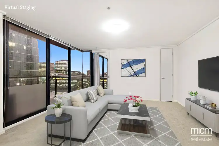 Second view of Homely apartment listing, 2303/668 Bourke Street, Melbourne VIC 3000