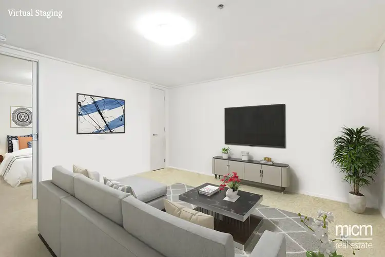 Third view of Homely apartment listing, 2303/668 Bourke Street, Melbourne VIC 3000