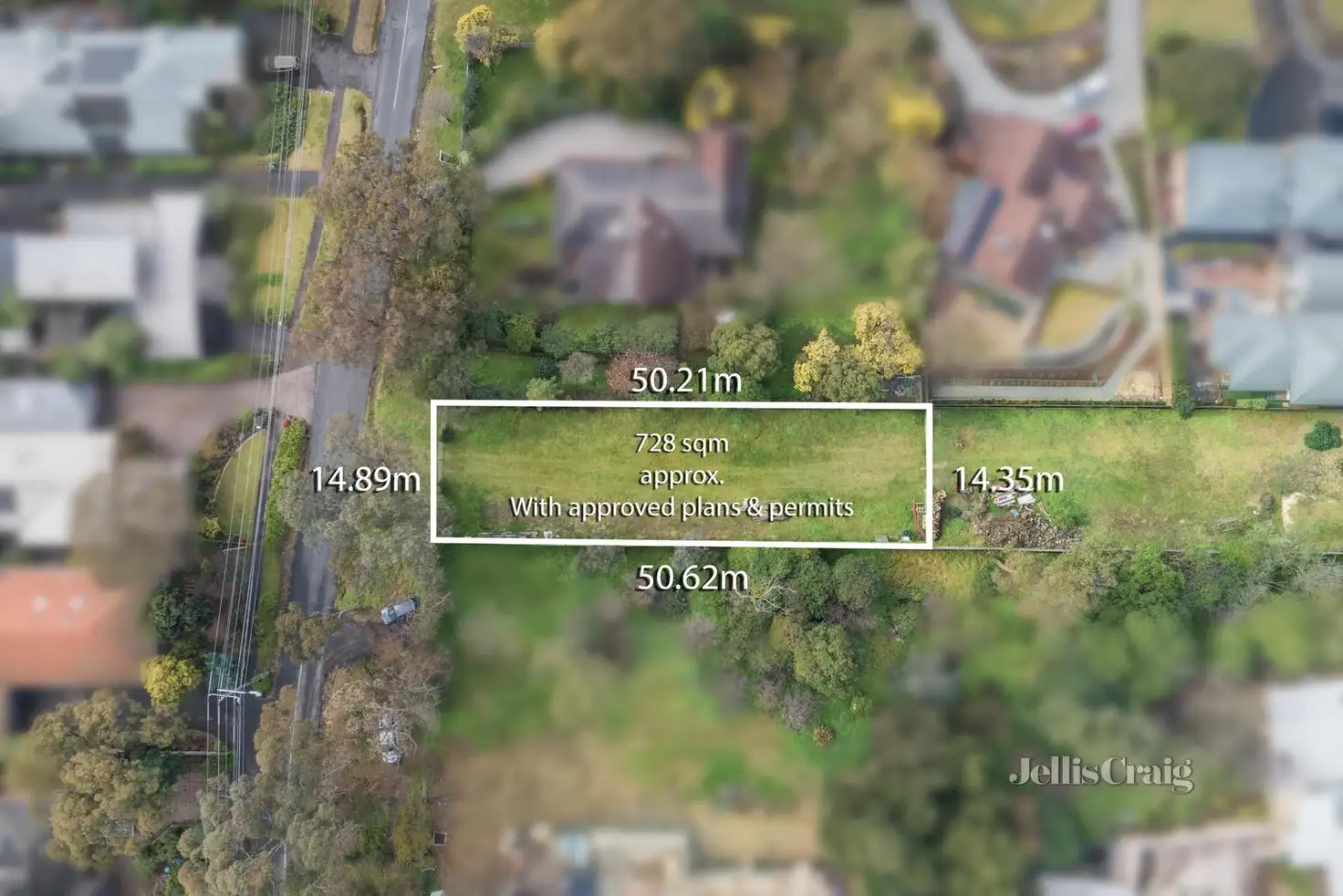 Main view of Homely land listing, 14 Ely Street, Eltham VIC 3095