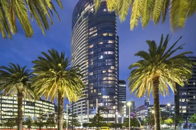Main view of Homely studio listing, 2611B/100 Harbour Esplanade, Docklands VIC 3008