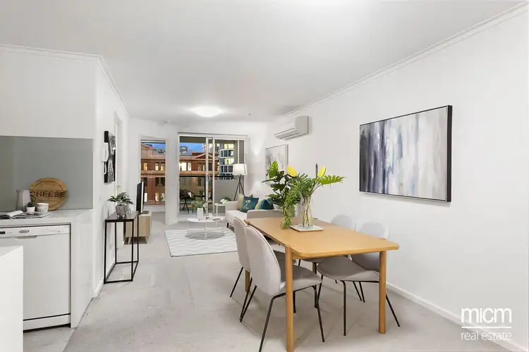 Second view of Homely apartment listing, 602/58 Jeffcott Street, West Melbourne VIC 3003