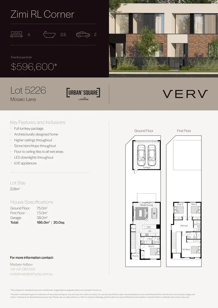 Fifth view of Homely house listing, 5226 Creation Walk, Wyndham Vale VIC 3024