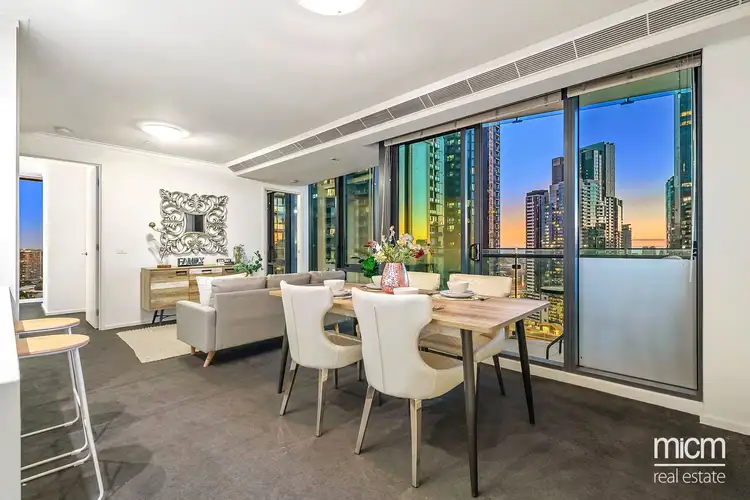Third view of Homely apartment listing, 2405/180 City Road, Southbank VIC 3006