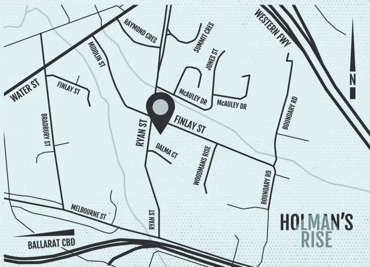 Third view of Homely land listing, Holman's Rise, LOT 5, Lot 5 Finlay Street, Brown Hill VIC 3350