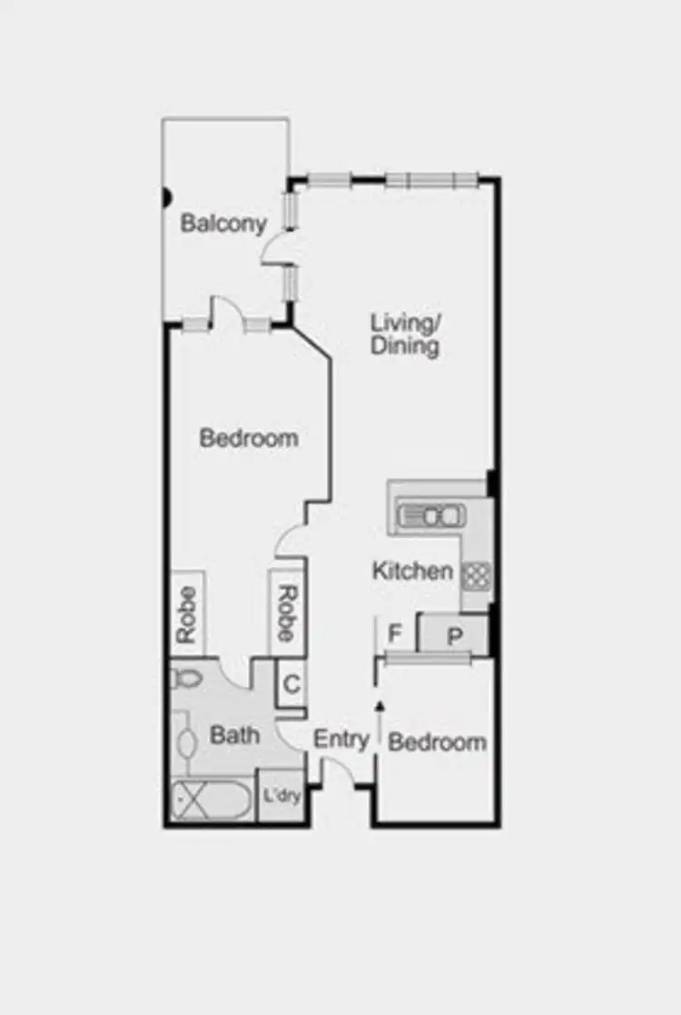 Fifth view of Homely apartment listing, 95/1 Graham Street, Port Melbourne VIC 3207
