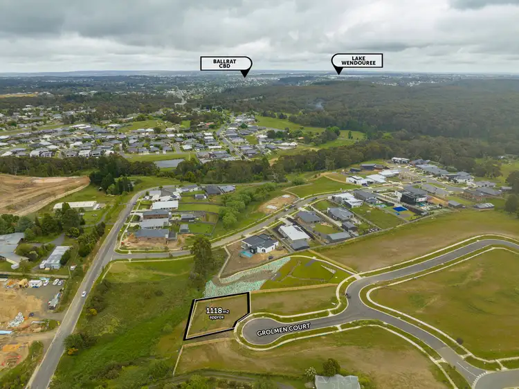 Fifth view of Homely land listing, Lot 312 Grolmen Court, Brown Hill VIC 3350