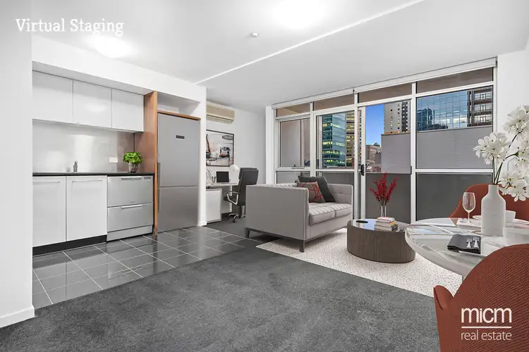 Second view of Homely apartment listing, 710/11-17 Cohen Place, Melbourne VIC 3000