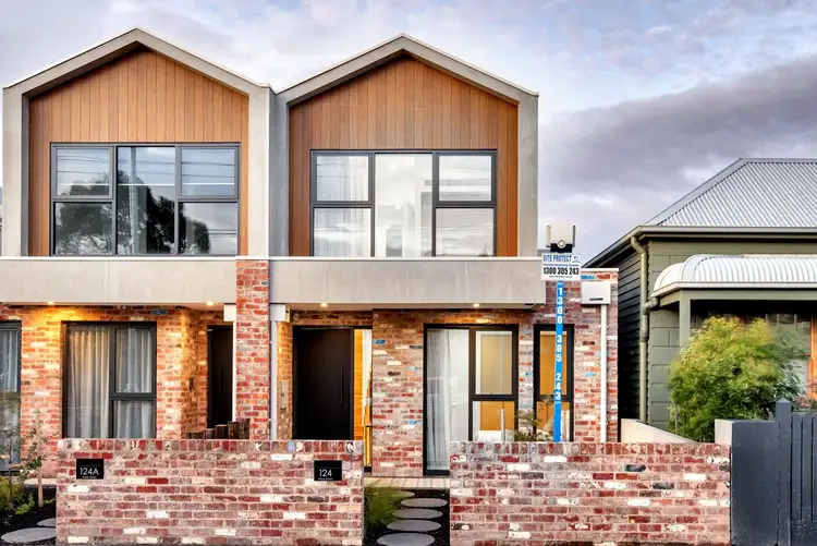 Main view of Homely townhouse listing, 124A Hope Street, Brunswick VIC 3056