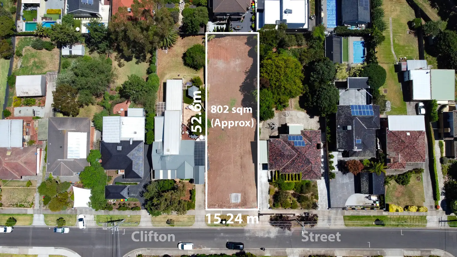 Main view of Homely land listing, 33 Clifton Street, Aberfeldie VIC 3040