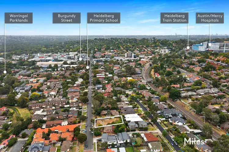 Third view of Homely land listing, 175 Cape Street, Heidelberg VIC 3084