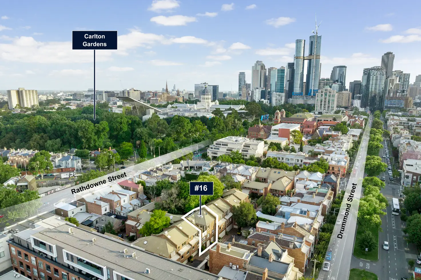 Main view of Homely townhouse listing, 16/22-26 Grattan Street, Carlton VIC 3053