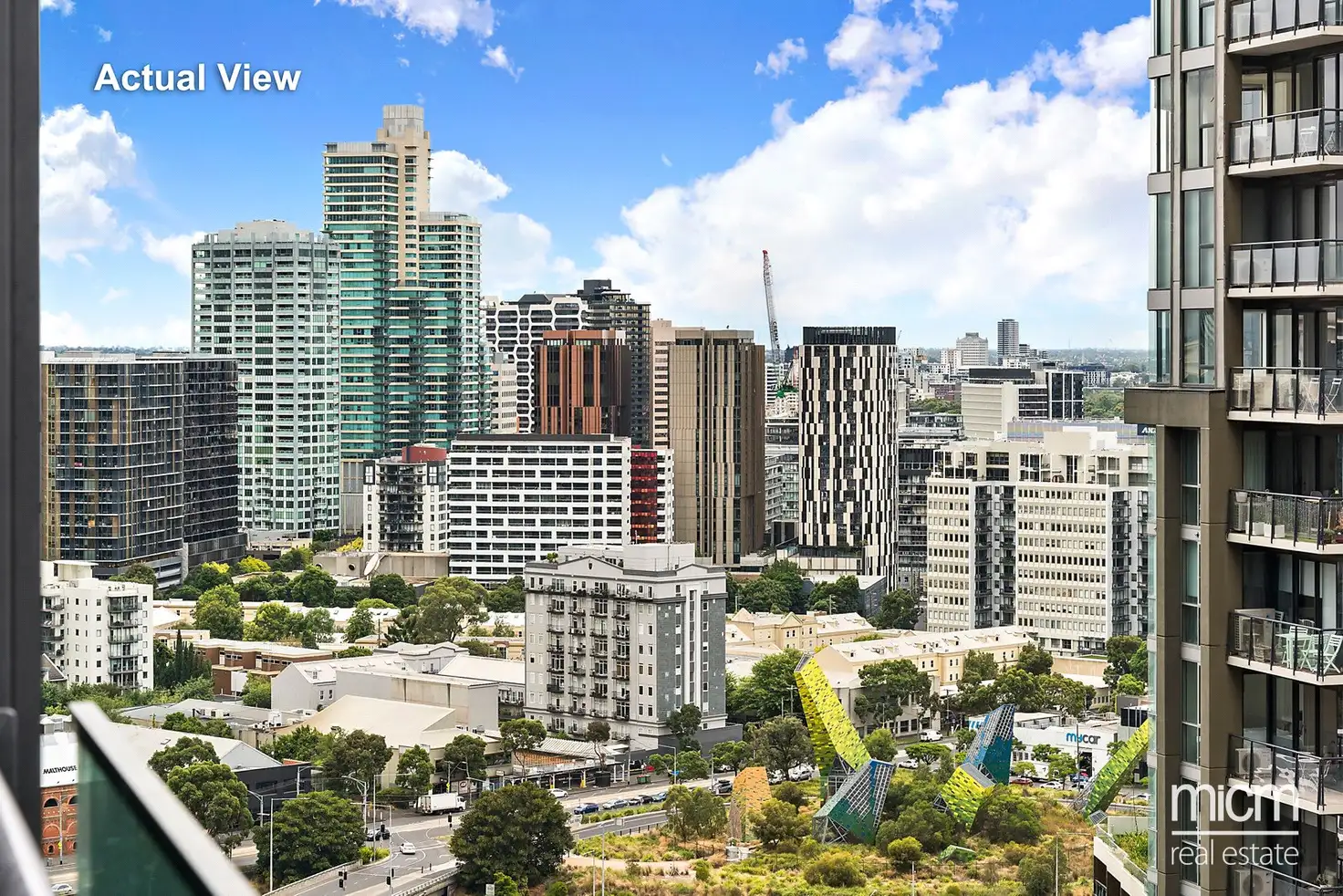 Main view of Homely apartment listing, 2414/151 City Road, Southbank VIC 3006