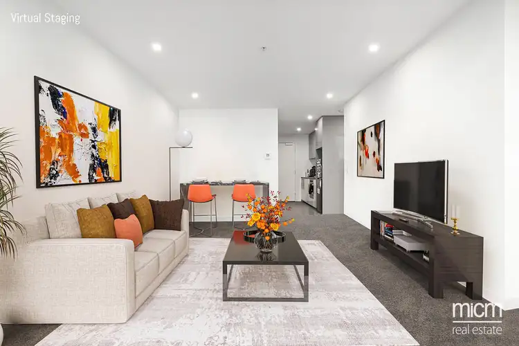 Third view of Homely apartment listing, 2414/151 City Road, Southbank VIC 3006