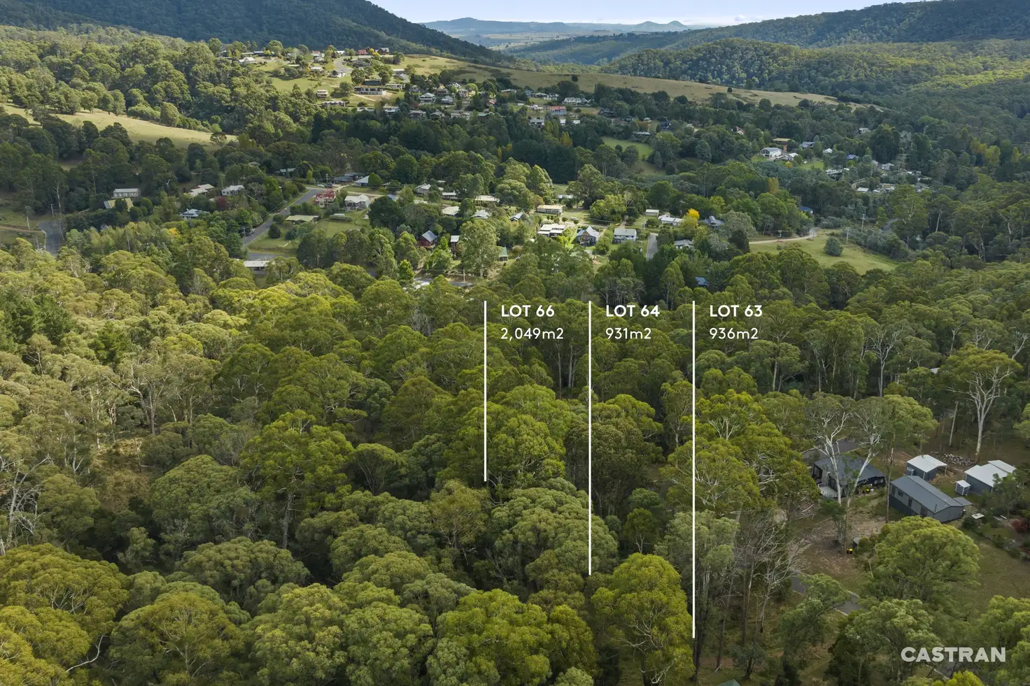 Main view of Homely land listing, LOT 63, 64 & 66 Overflow Road, Sawmill Settlement VIC 3723