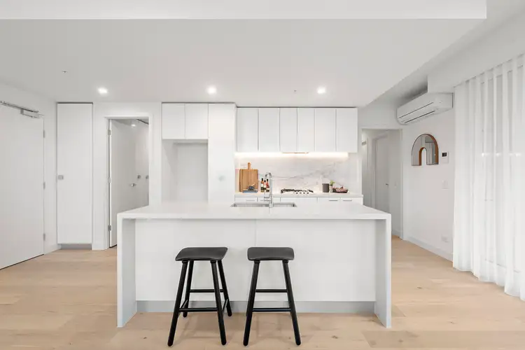 Second view of Homely apartment listing, 906/188 Macaulay Road, North Melbourne VIC 3051