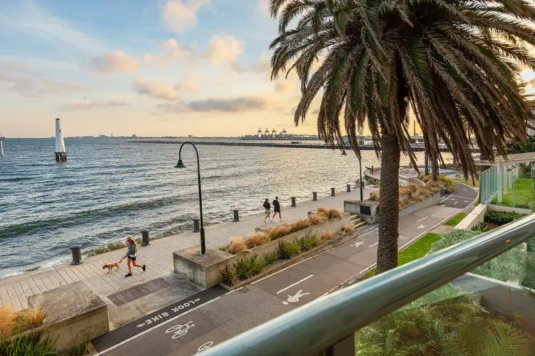 Second view of Homely apartment listing, 107/115 Beach Street, Port Melbourne VIC 3207