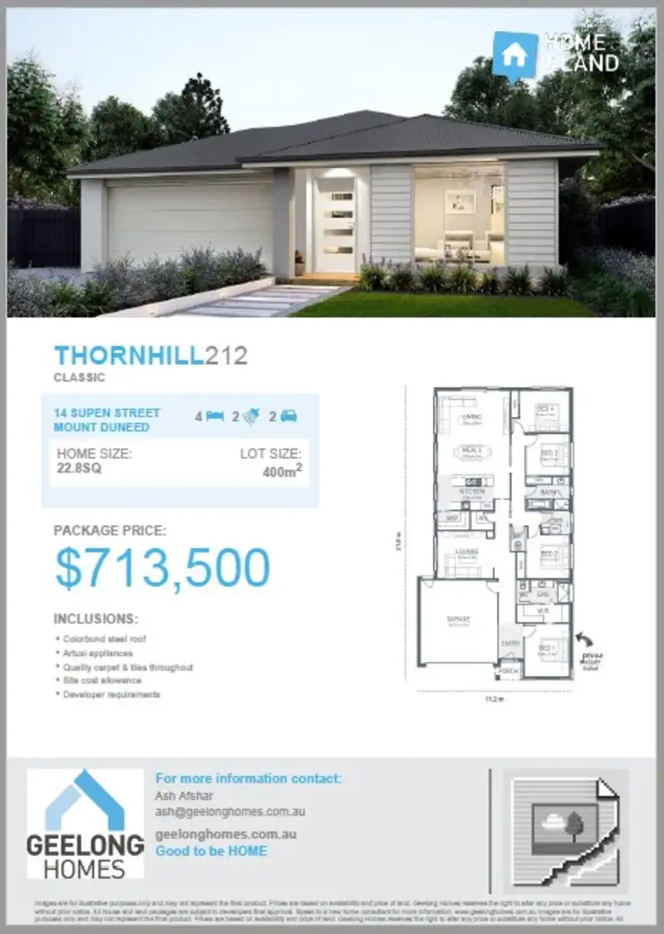 Second view of Homely land listing, 14 Supen Street, Mount Duneed VIC 3217