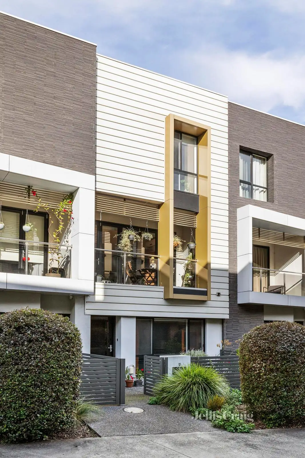 Main view of Homely townhouse listing, 12 Barries Place, Clifton Hill VIC 3068
