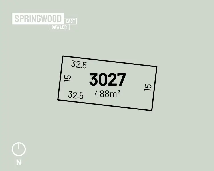 LOT 3027 Mitford Grove, Gawler East SA 5118