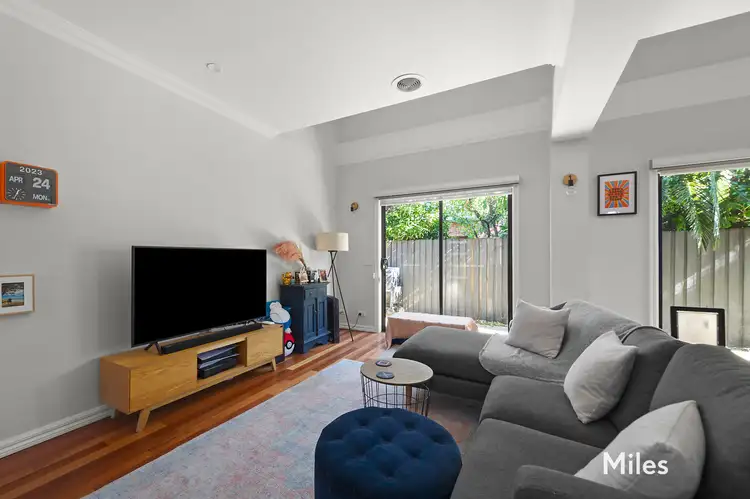 Second view of Homely townhouse listing, 3/93 Grange Road, Fairfield VIC 3078