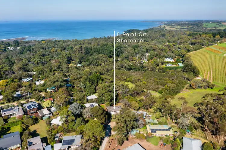 Main view of Homely house listing, 8 Point Court, Shoreham VIC 3916