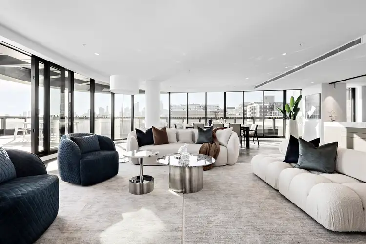 Second view of Homely apartment listing, 1401/20 Queens Road, Melbourne VIC 3004