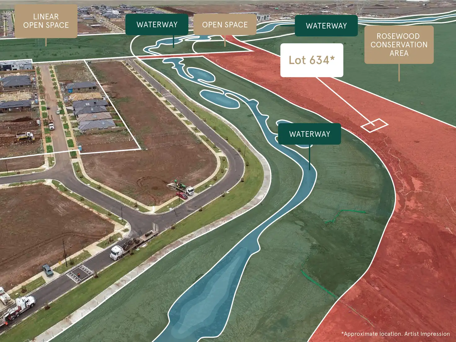 Main view of Homely land listing, LOT 634 Merindah Boulevard, Deanside VIC 3336