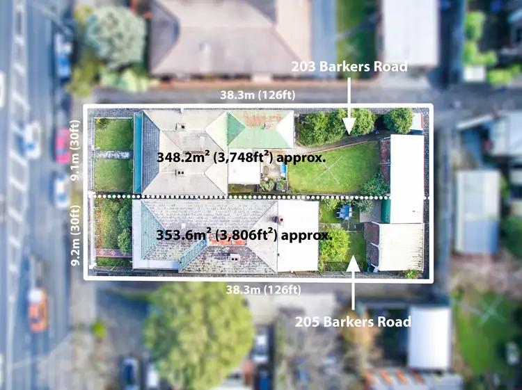 203 & 205 Barkers Road, Kew VIC 3101