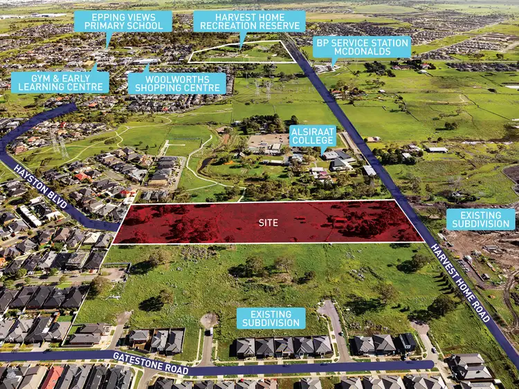 Main view of Homely land listing, 25 Harvest Home Road, Epping VIC 3076