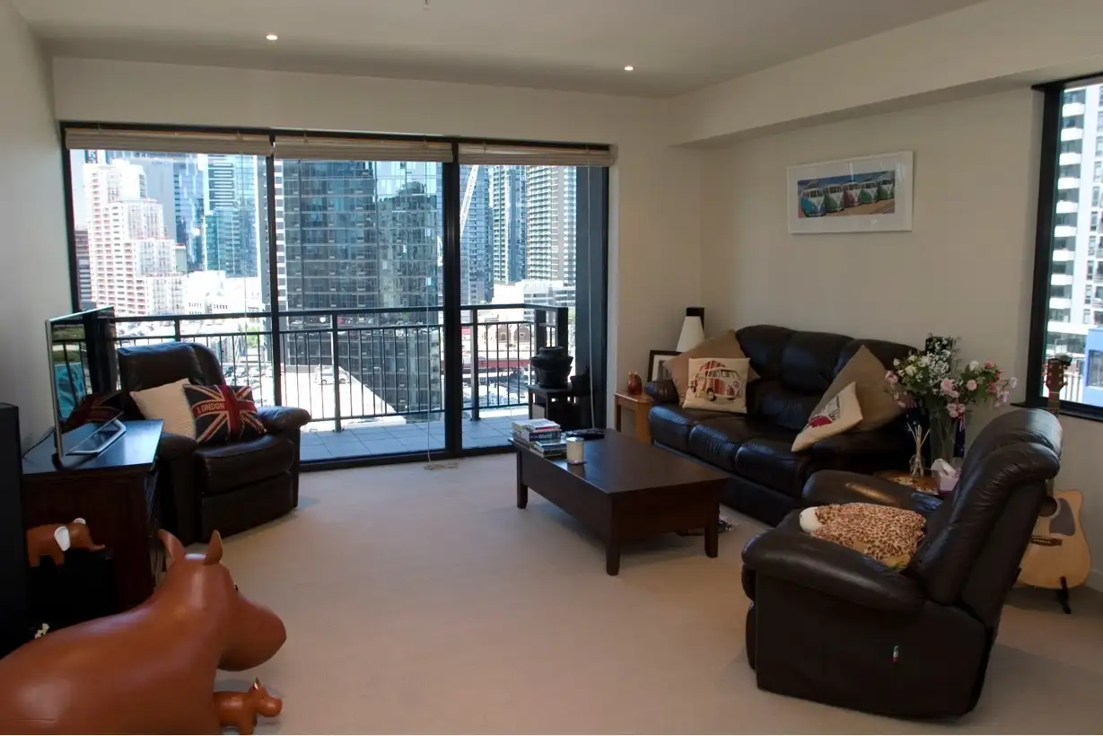 Main view of Homely apartment listing, 1401/80 Clarendon Street, Southbank VIC 3006