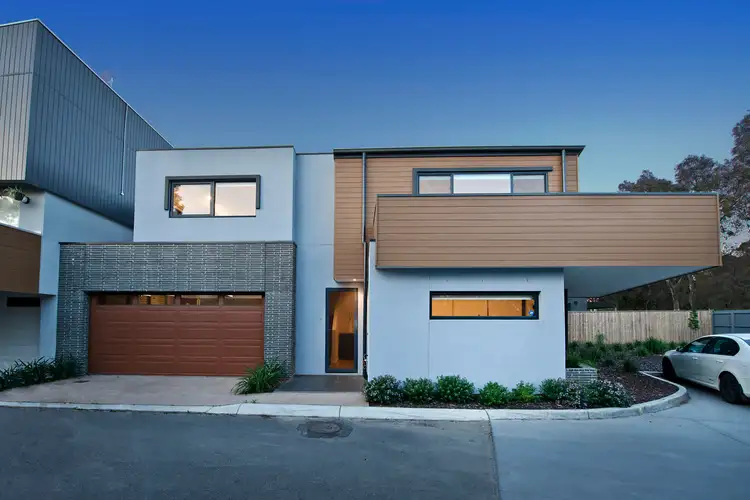 Main view of Homely townhouse listing, 18 Aviary Grove, Thornbury VIC 3071