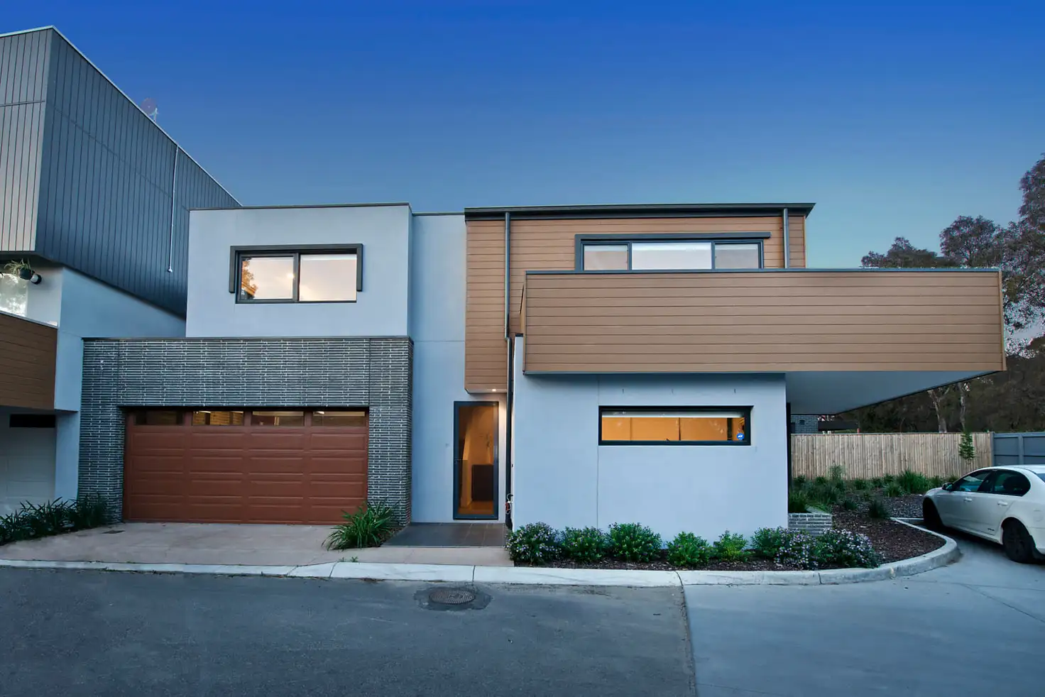 Main view of Homely townhouse listing, 18 Aviary Grove, Thornbury VIC 3071