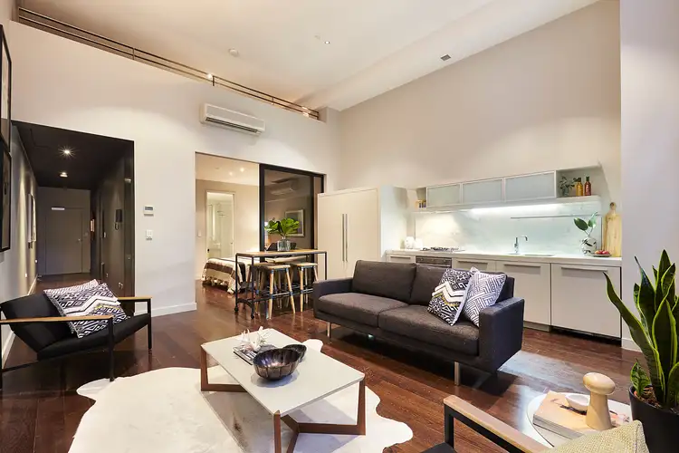 Second view of Homely apartment listing, 32/2 Exhibition Street, Melbourne VIC 3000