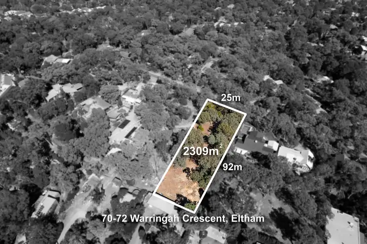 70-72 Warringah Crescent, Eltham North VIC 3095