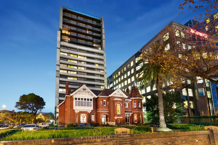 Main view of Homely apartment listing, 1603/572 St Kilda Road, Melbourne VIC 3004
