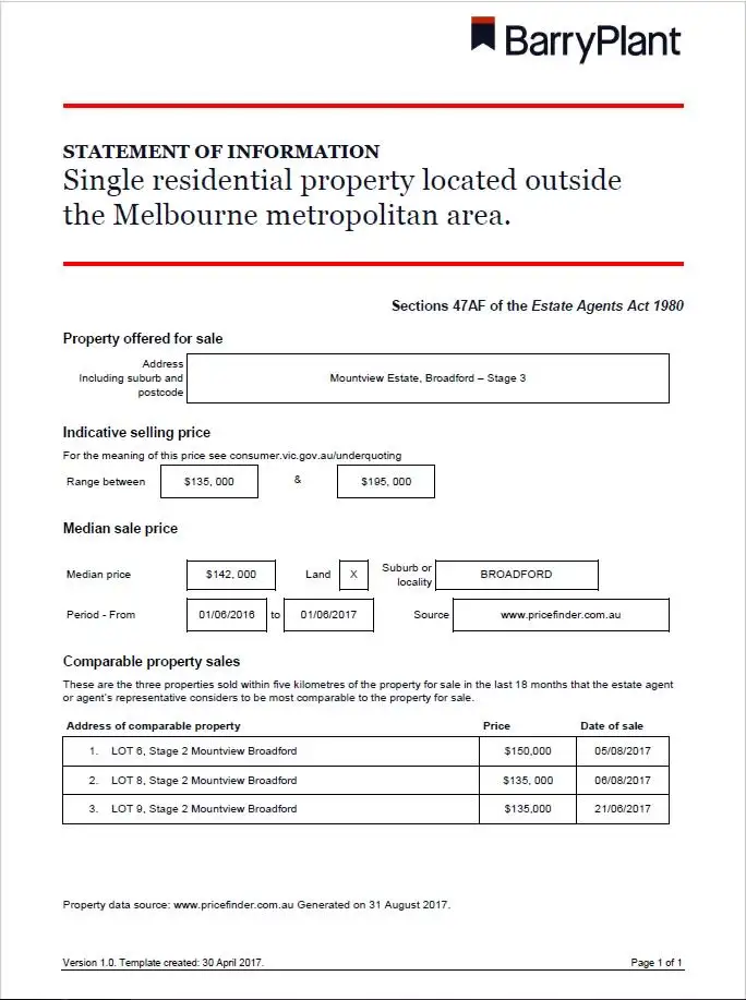 Second view of Homely land listing, Lot 14 17 Aspect Boulevard, Broadford VIC 3658