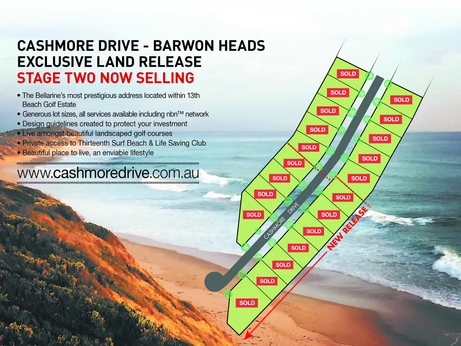 Main view of Homely land listing, LOT 222-232, Stage 2C Cashmore Drive, Barwon Heads VIC 3227