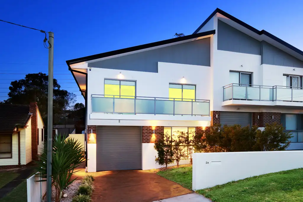 Main view of Homely semi-detached listing, 2a Bottlebrush Avenue, Lugarno NSW 2210