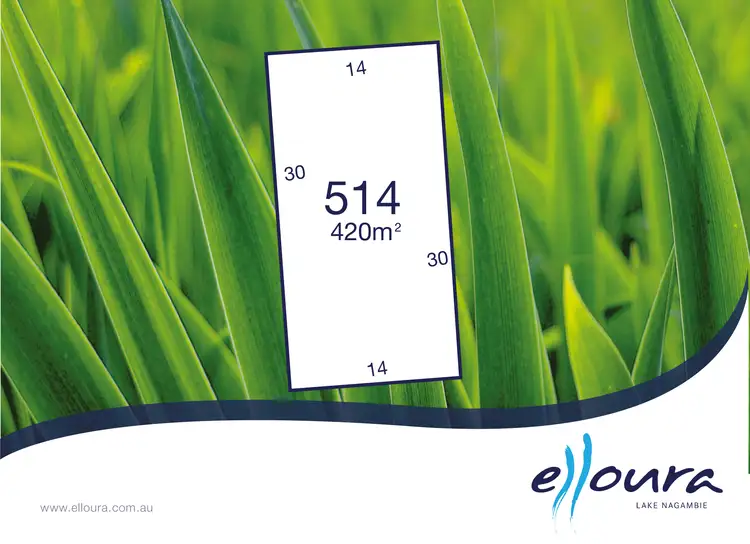 Main view of Homely land listing, LOT 514 Lakeside Drive, Nagambie VIC 3608