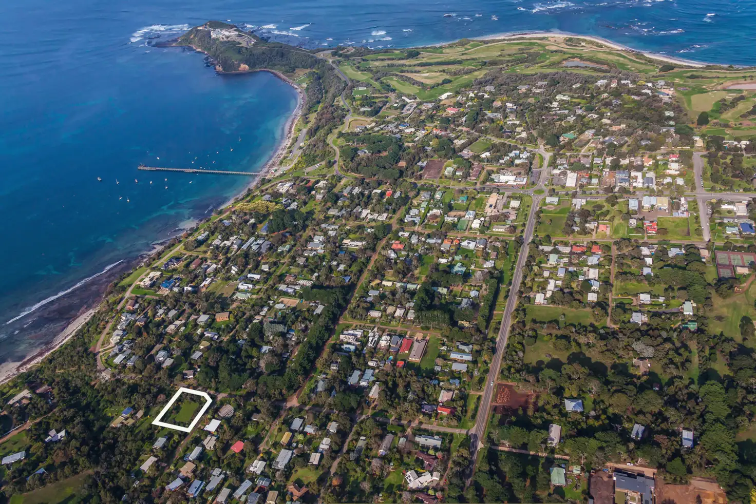 Main view of Homely land listing, 2-4 Coastal Court, Flinders VIC 3929