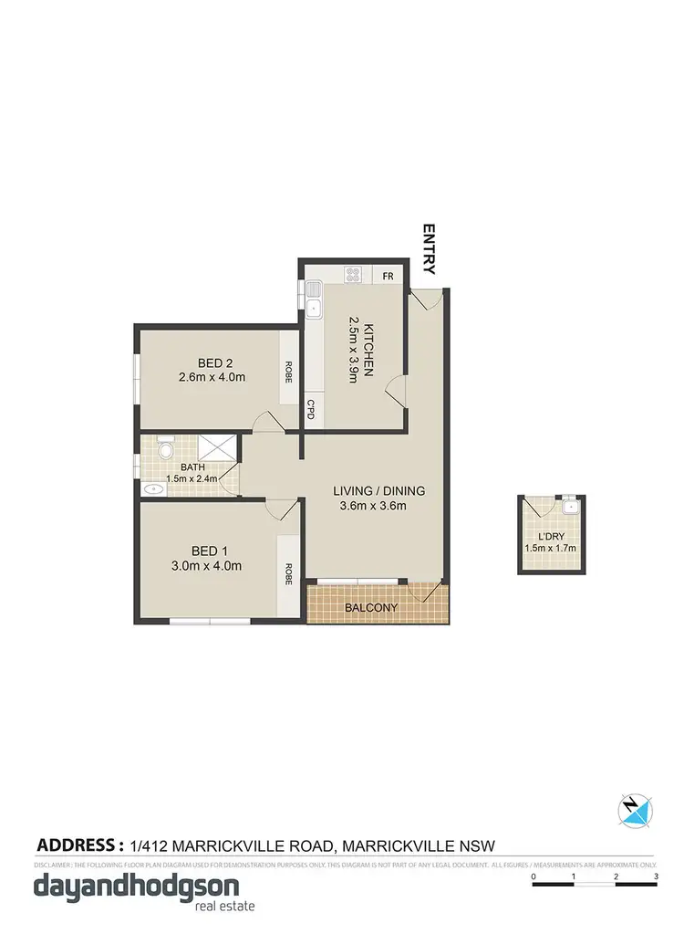Sixth view of Homely apartment listing, 1/412 Marrickville Road, Marrickville NSW 2204