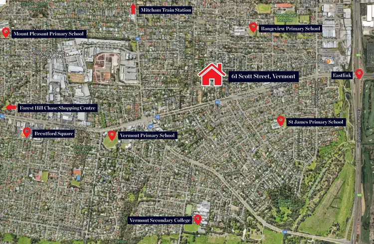 Fourth view of Homely house listing, 61 Scott Street, Vermont VIC 3133