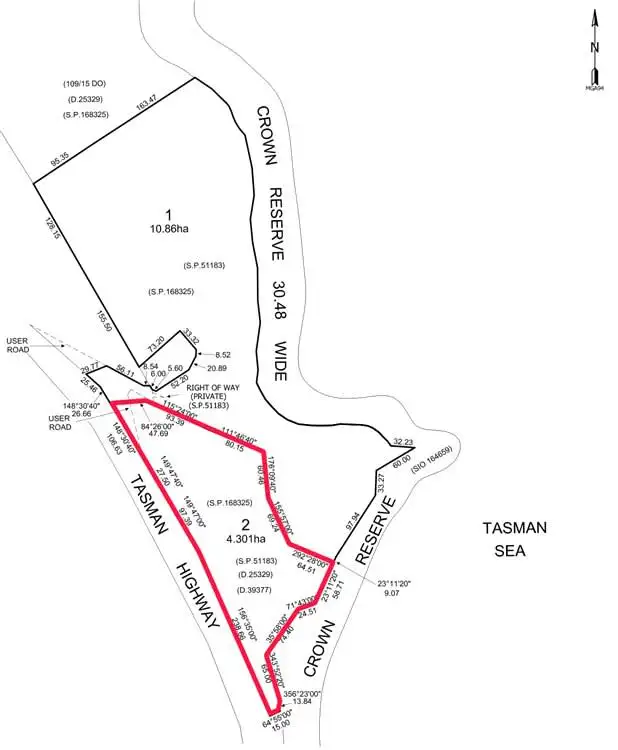 Seventh view of Homely land listing, 2/22352 Tasman Highway, Falmouth TAS 7215