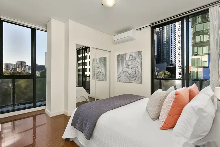 Third view of Homely apartment listing, 402/455 Elizabeth Street, Melbourne VIC 3000