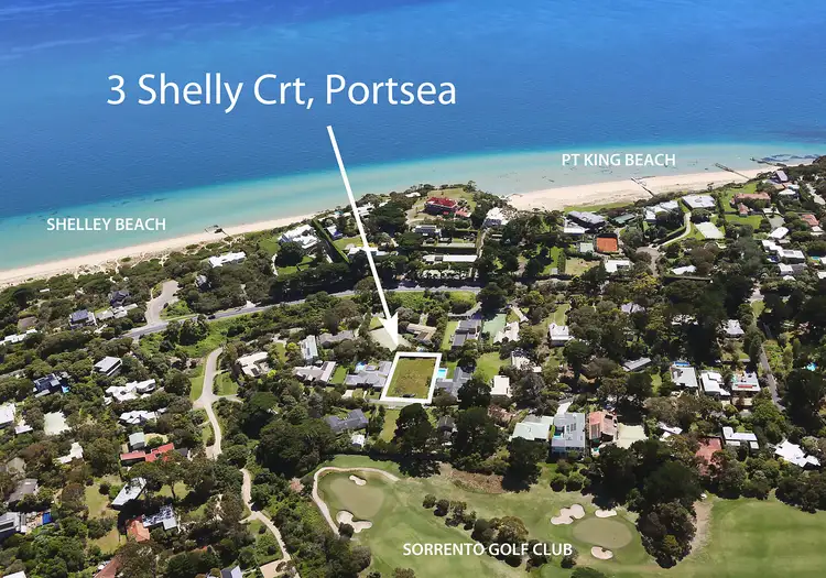 Main view of Homely land listing, 3 Shelly Court, Portsea VIC 3944